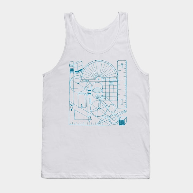 Math & Science Tools 3 Tank Top by funmaths